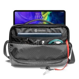 Túi Đeo Chéo Đa Năng Tomtoc (USA) Crosbody For Tech Accessories And iPad/Tablet 11Ich - (H02-A01G)